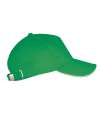 10594 Long Beach SOL'S Long Beach Cap Kelly Green / White colour image